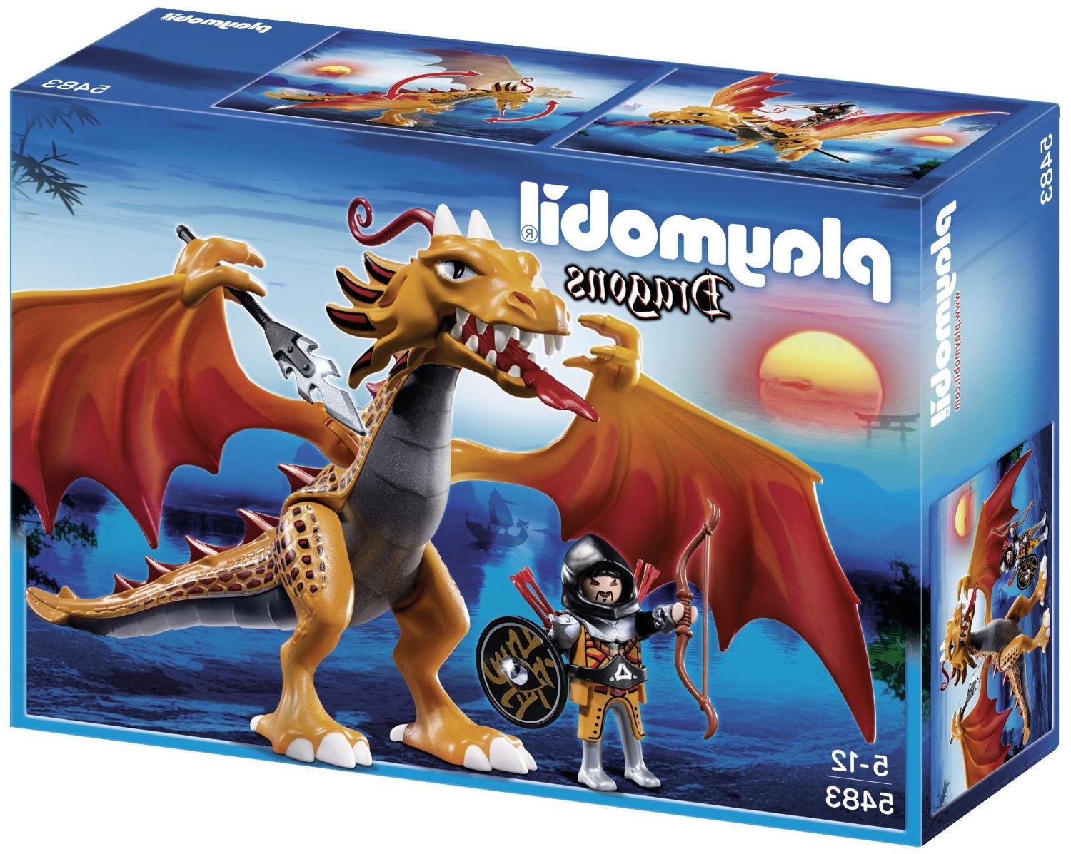 Playmobil flame dragon
