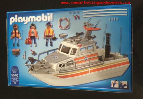 Playmobil city action rescue boat