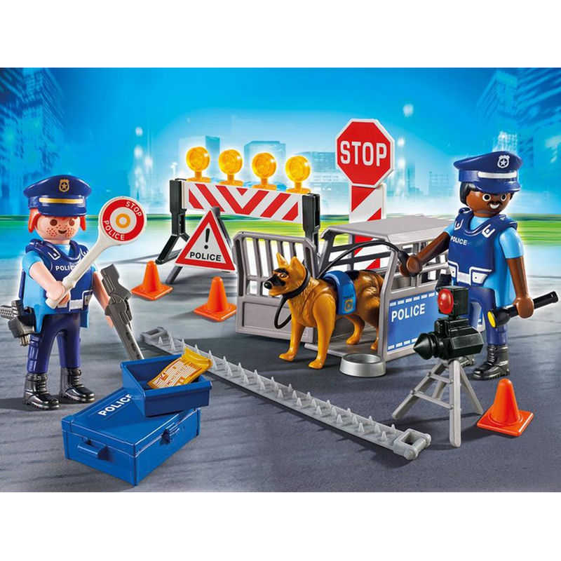 Playmobil police construction