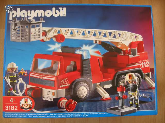 Camion de pompier playmobil jouet club