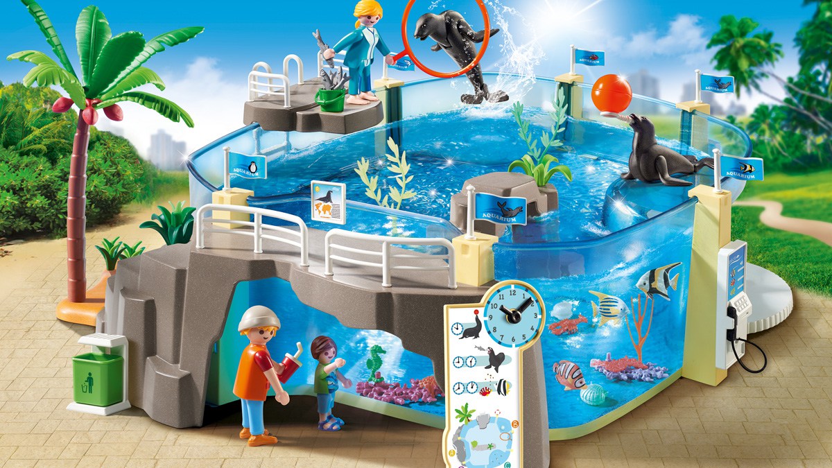 Playmobil sand video