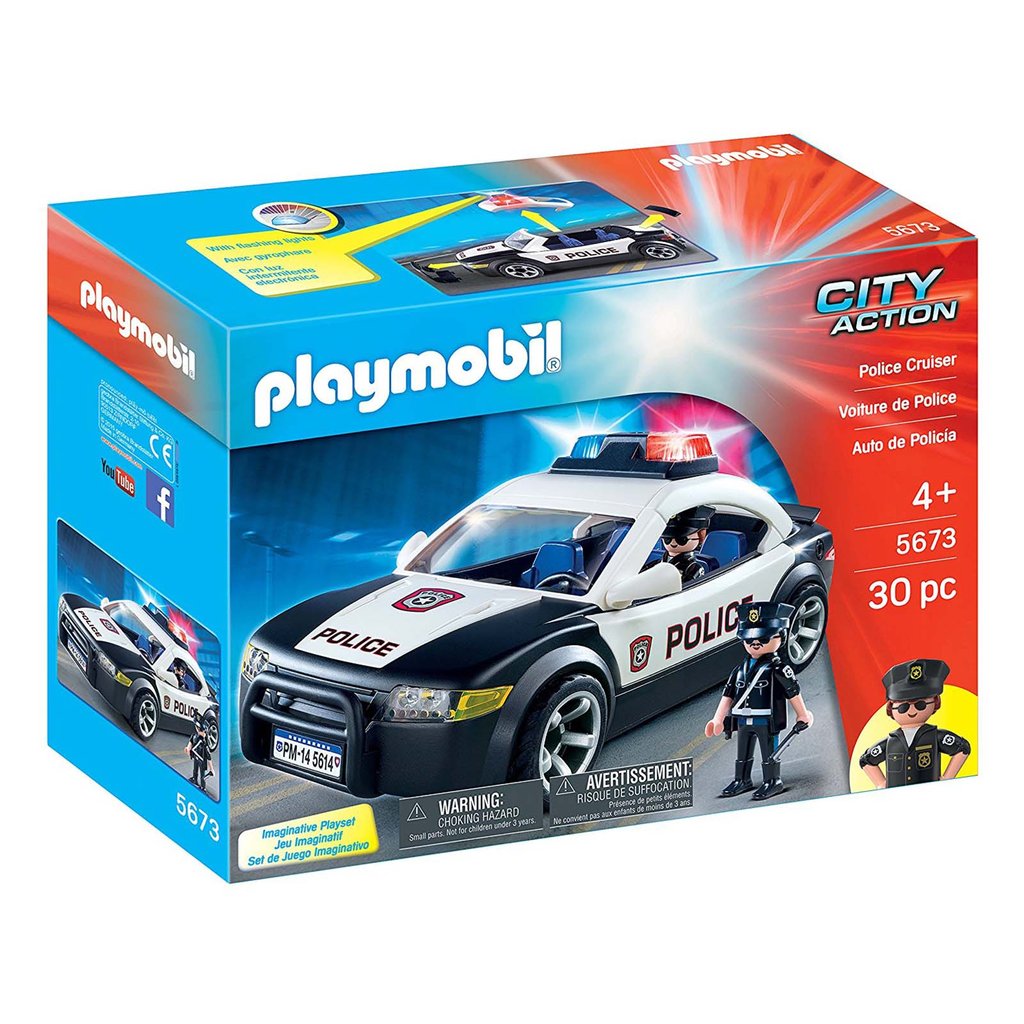 Playmobil unite de police mobile