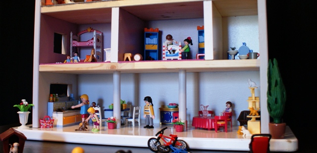 Maison playmobil remplie