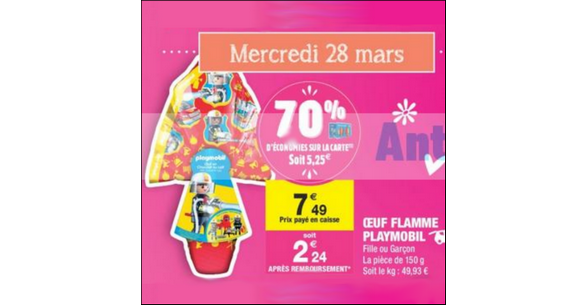 Playmobil oeuf de paques 2018