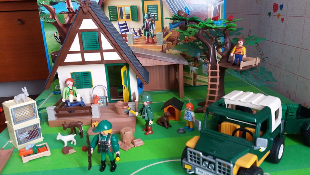 Playmobil maison de la foret