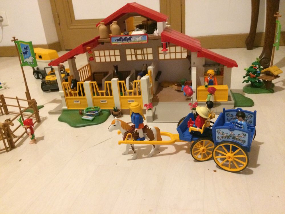 Centre equestre playmobil d'occasion