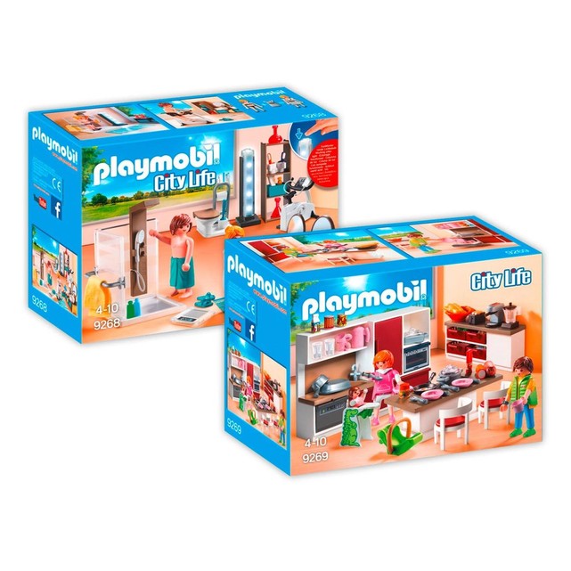 Playmobil cuisine aménagée 9269
