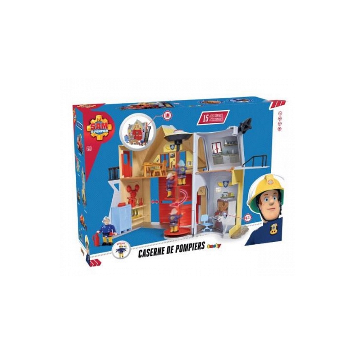 Caserne pompier playmobil intermarché