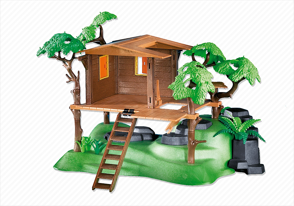 Playmobil aventuriers campement