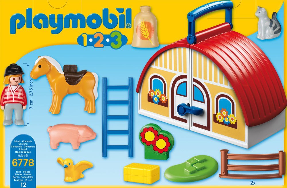 Playmobil fille ferme