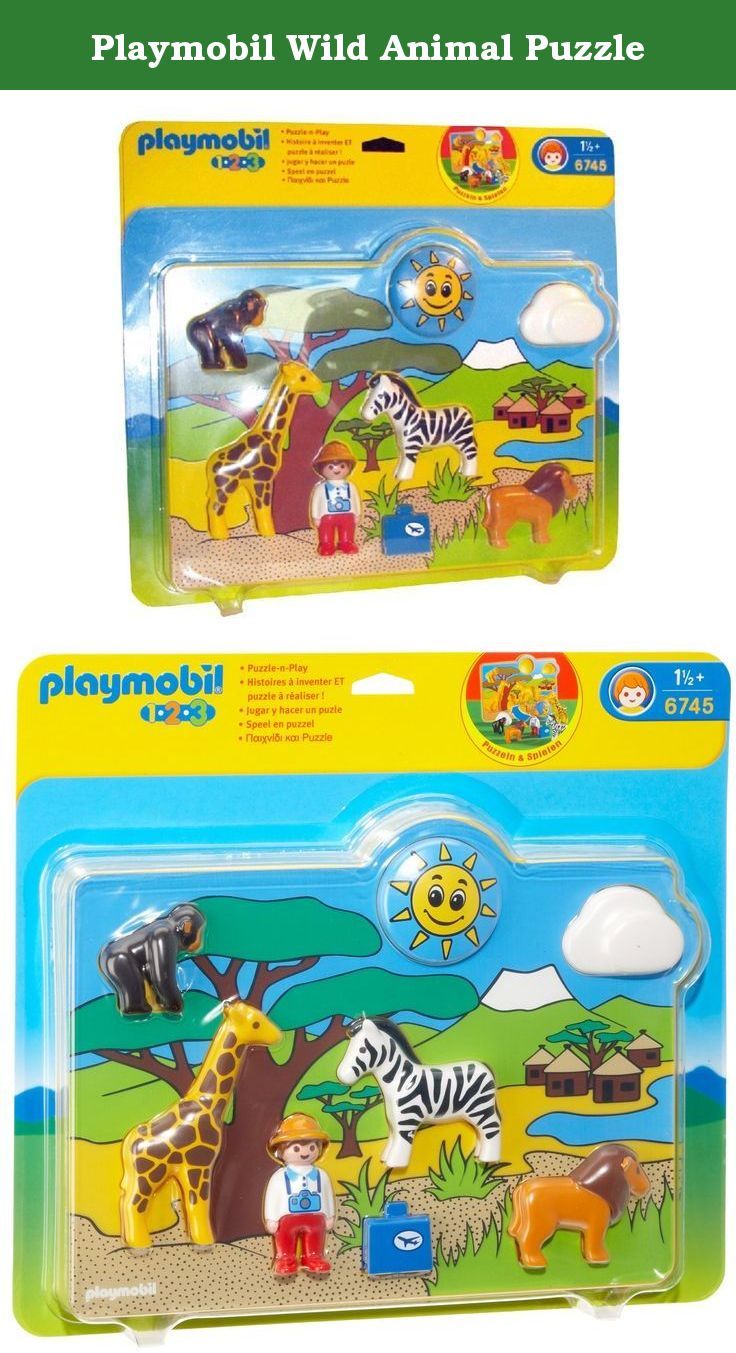 Playmobil wild animal puzzle