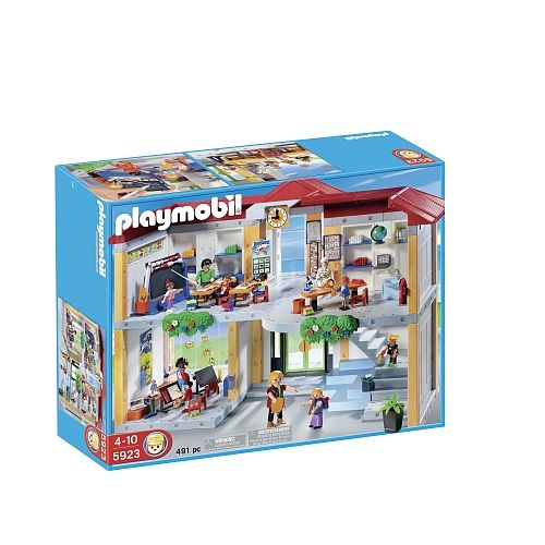 Playmobil ecole avec 3 classes