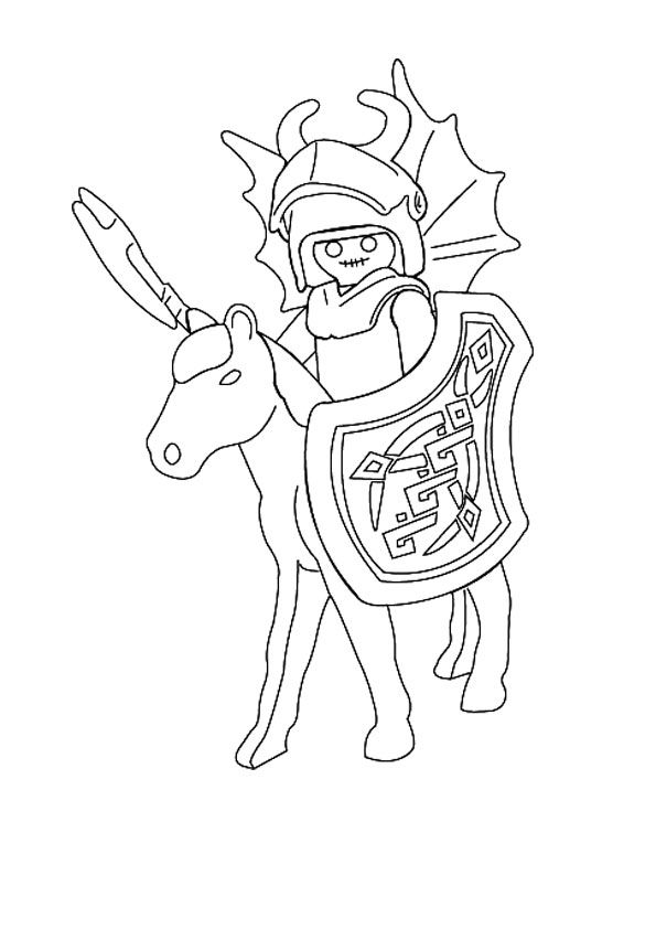 Dessin playmobil anniversaire