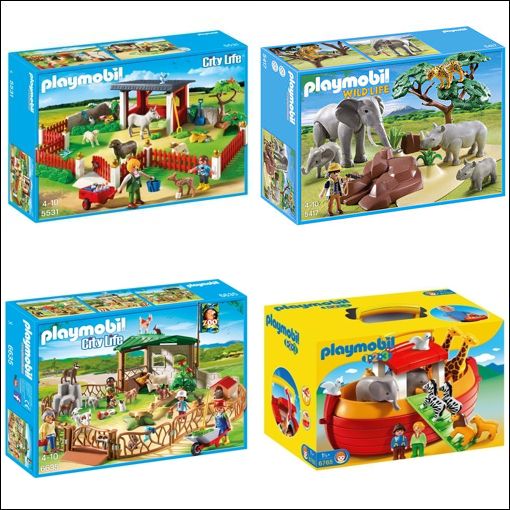 Animaux sauvage playmobil pas cher
