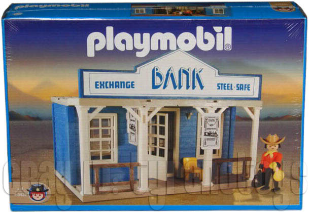 Playmobil cowboy bank