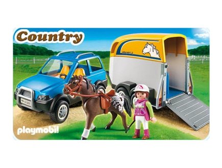 Playmobil country voiture