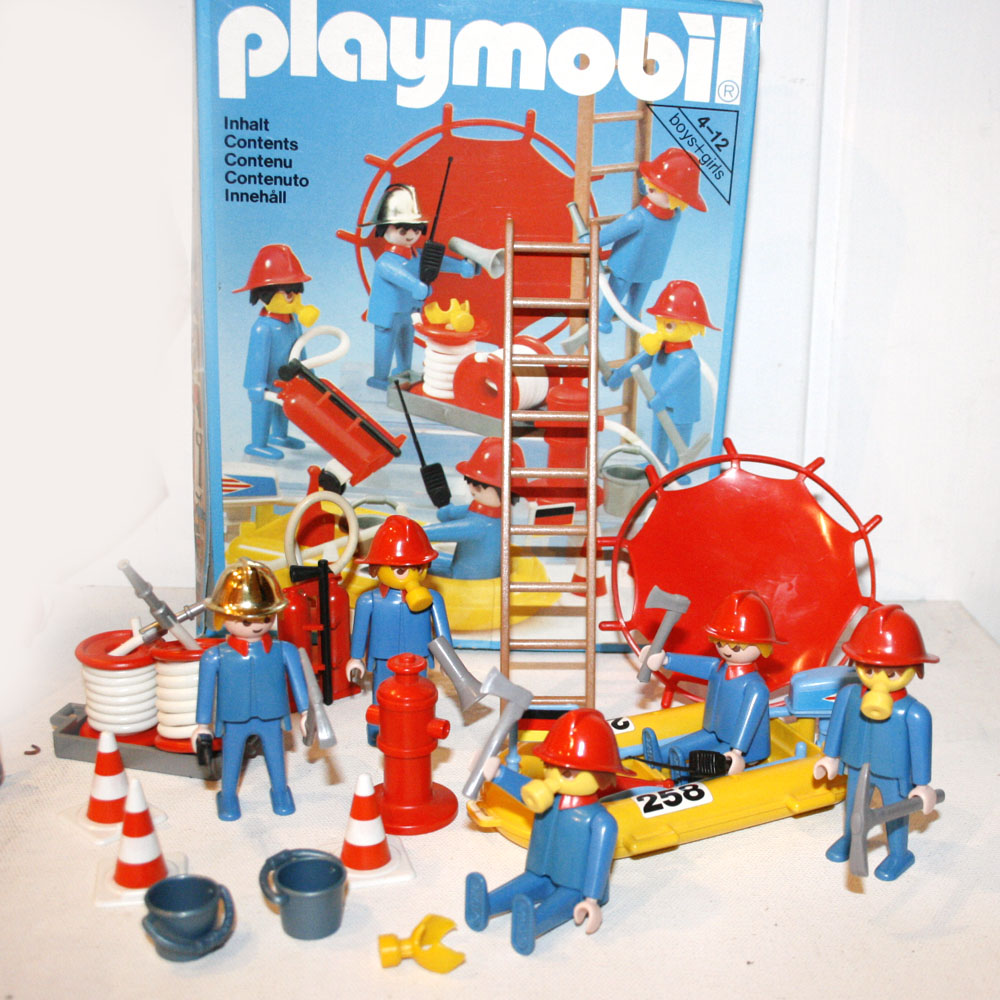 Playmobil pompier vintage