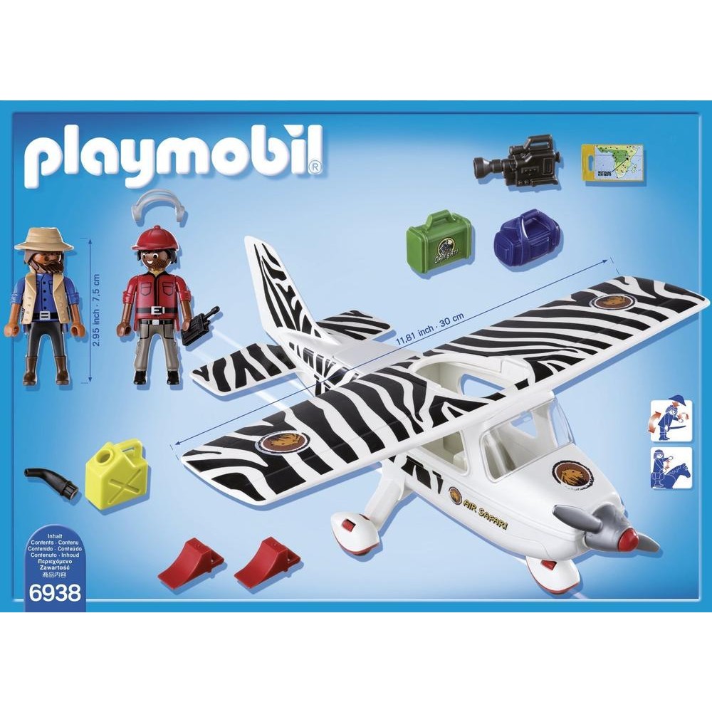 Playmobil voyage avion