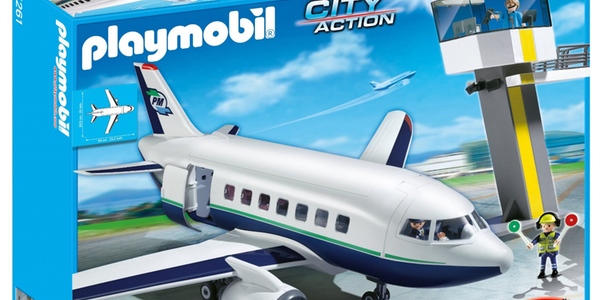 Playmobil avion carrefour