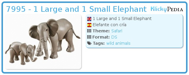 Playmobil elephant 7995