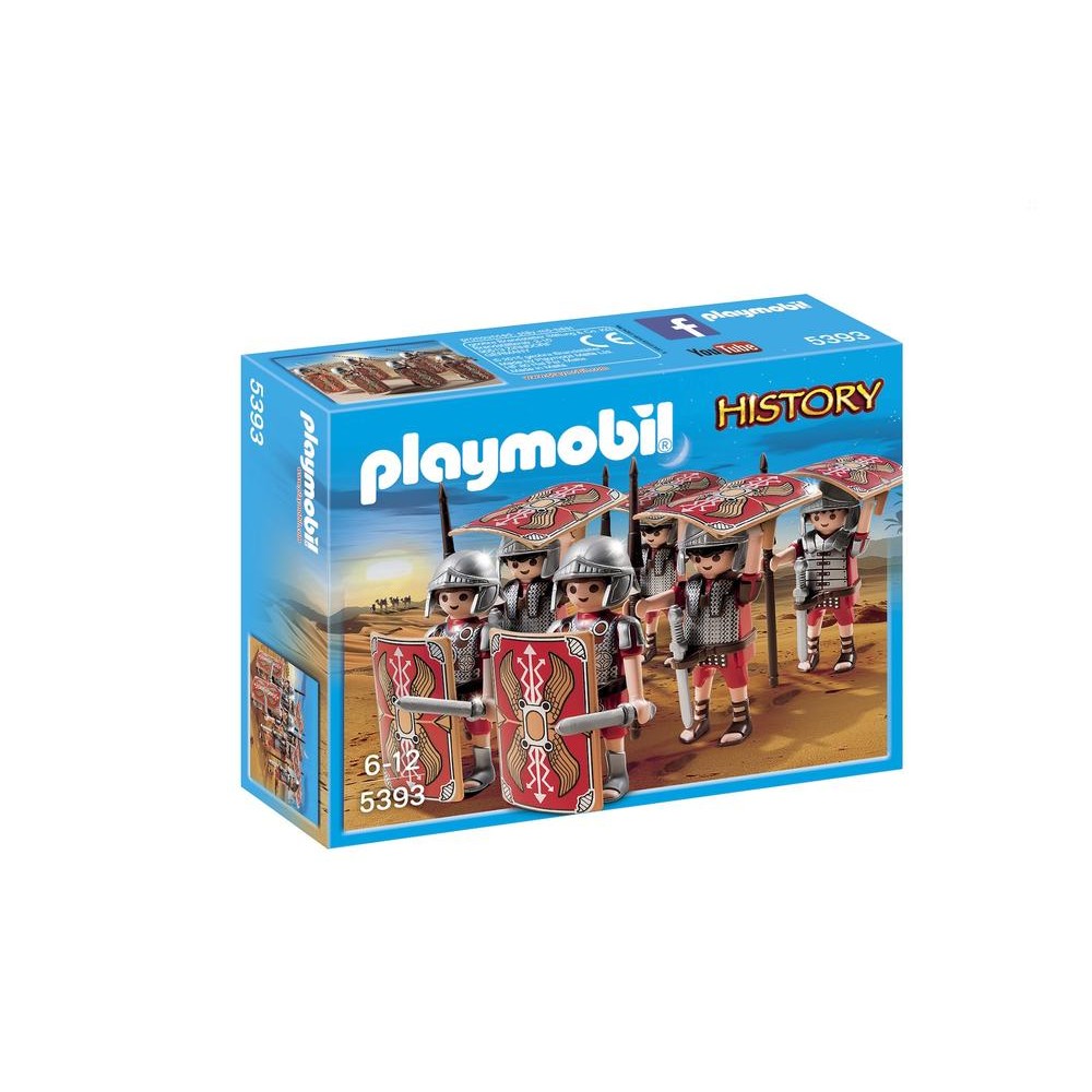 Dessin animé playmobil romain