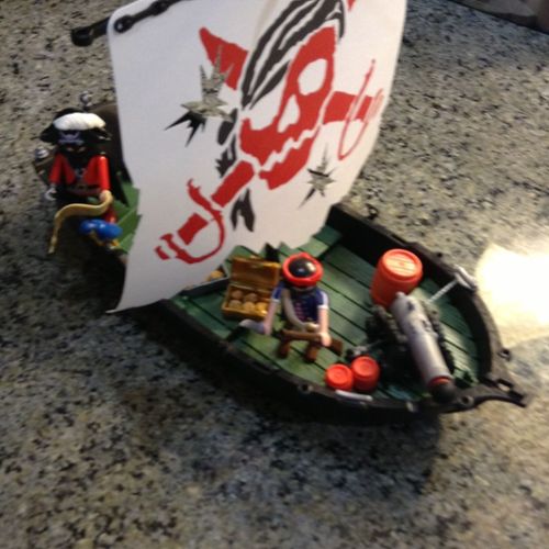 Playmobil tete pirate