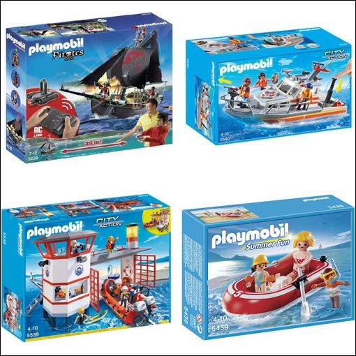 Bateau playmobil moins cher
