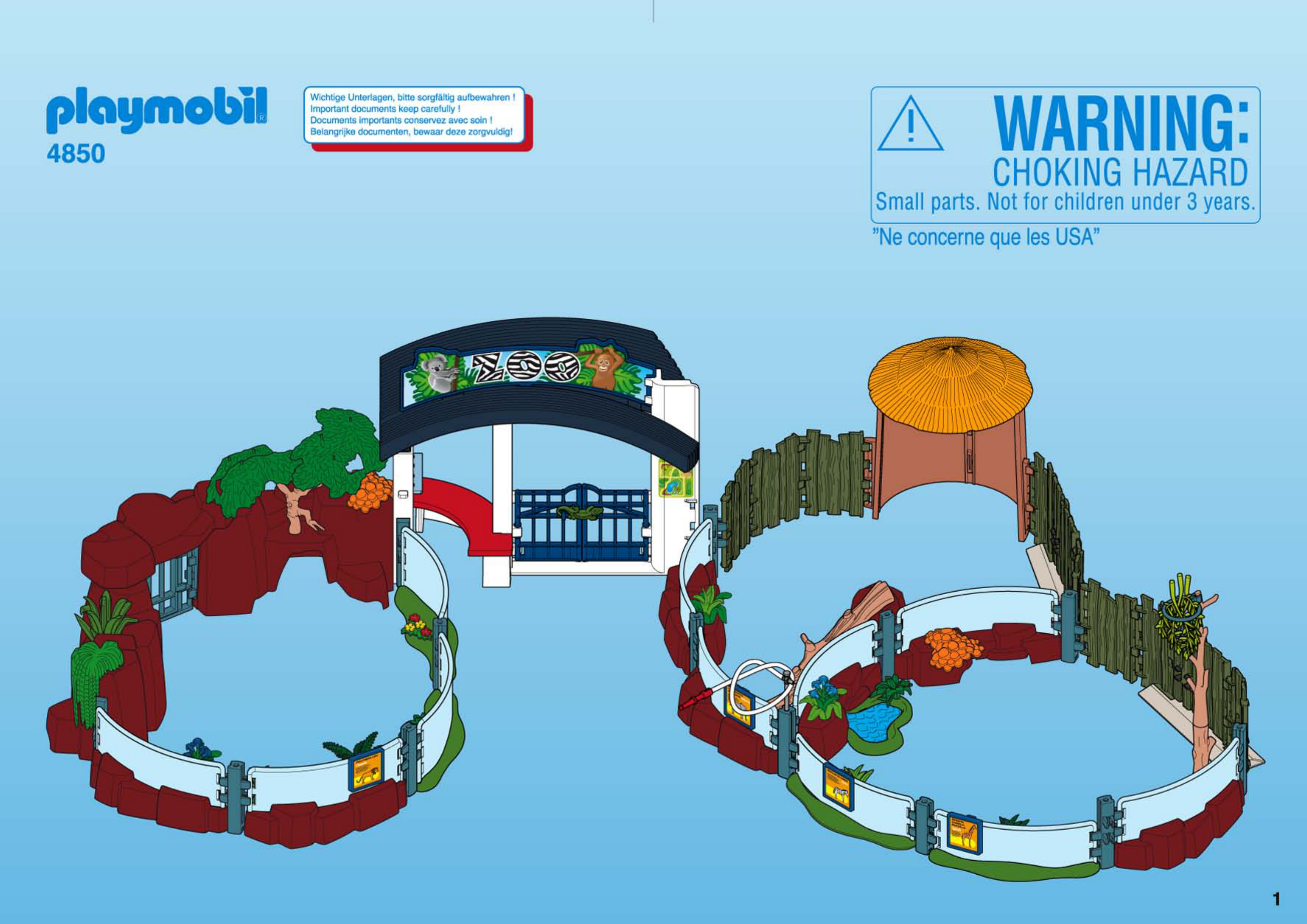 Playmobil zoo handleiding