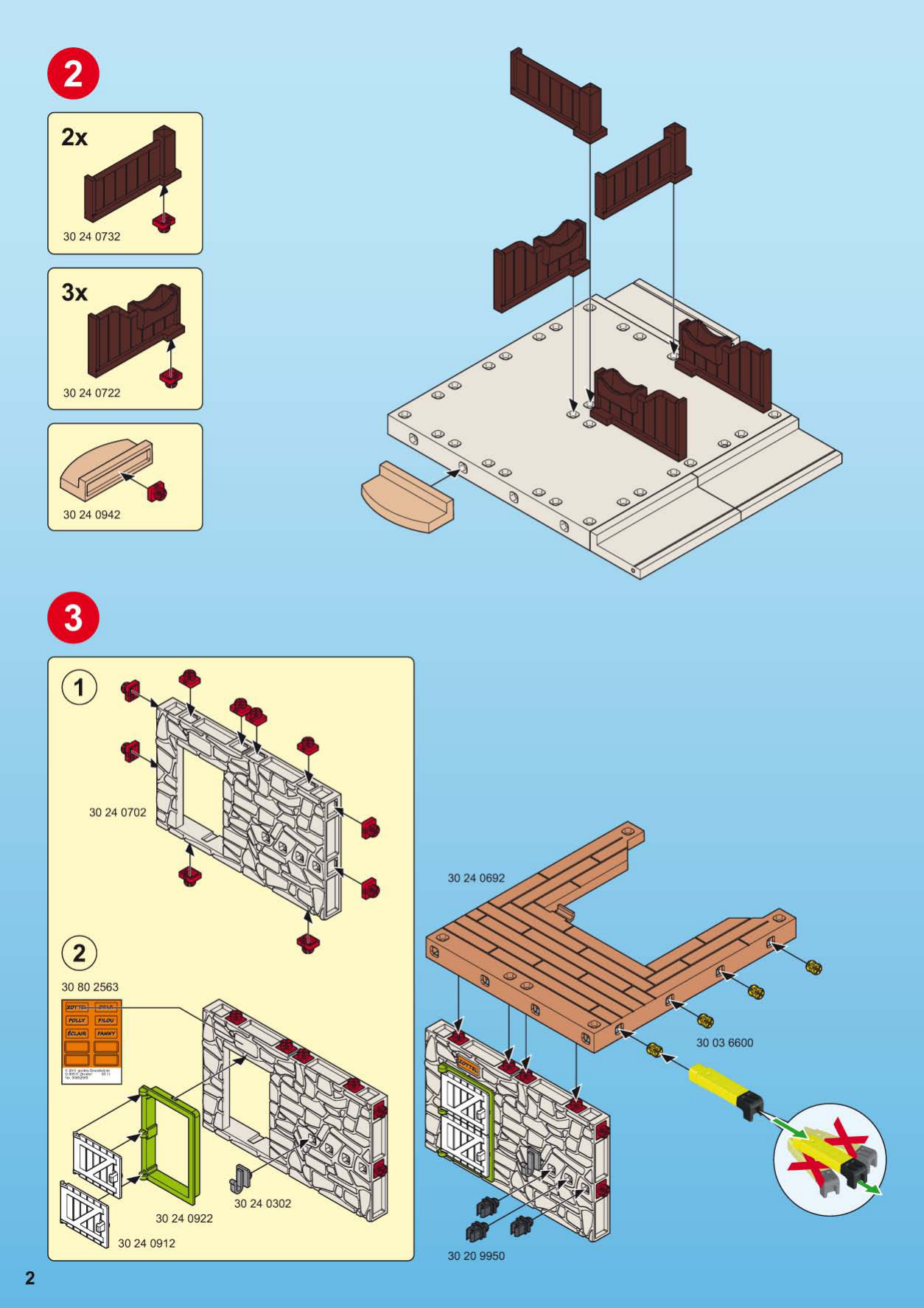 Playmobil country instructions