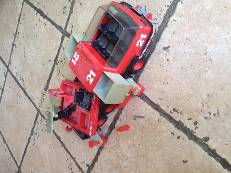 Playmobil camion pompier vintage