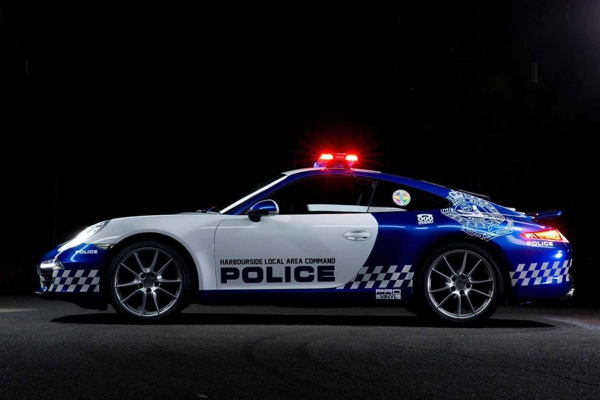 Playmobil police porsche