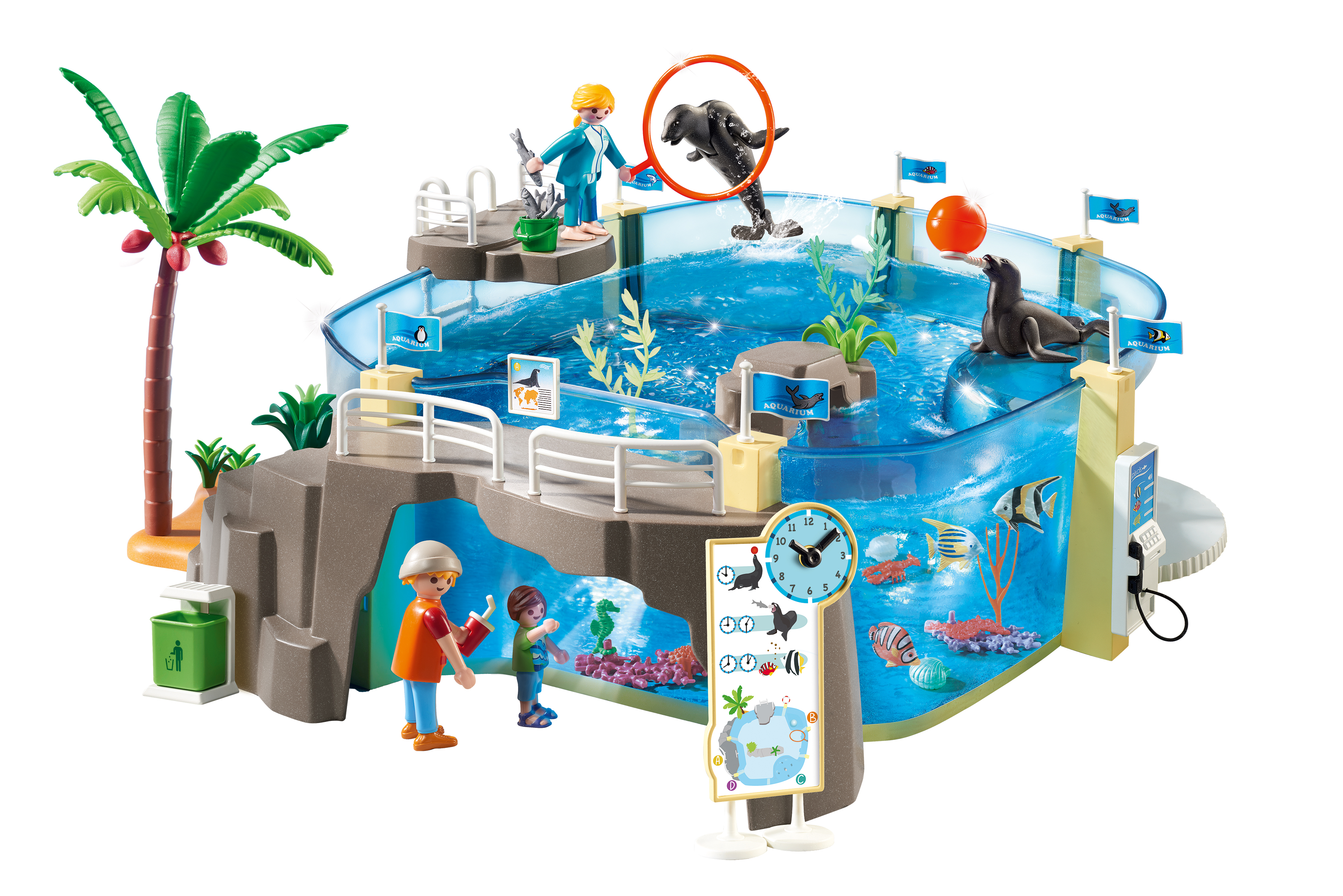 Playmobil video aquarium
