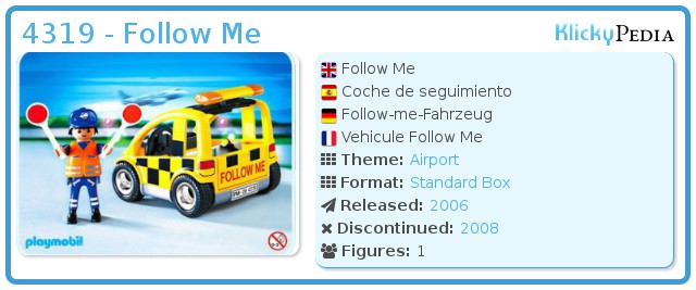 Playmobil airport vehicle 4319