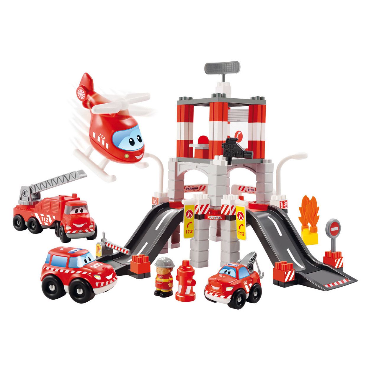 Caserne pompier playmobil intermarché