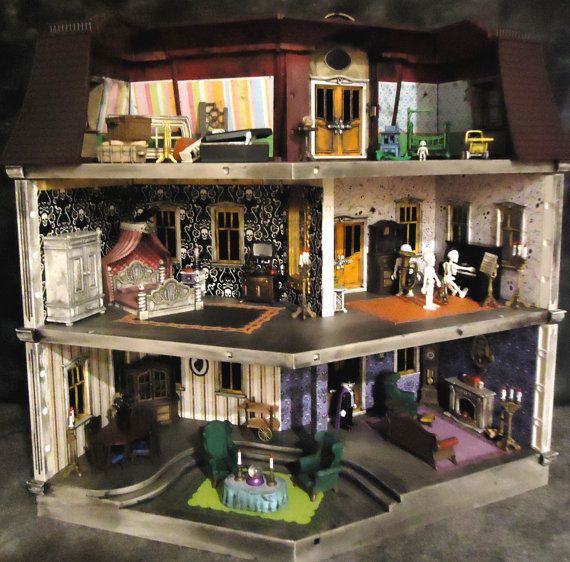 Playmobil maison halloween