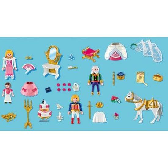 Calendrier playmobil mariage princesse