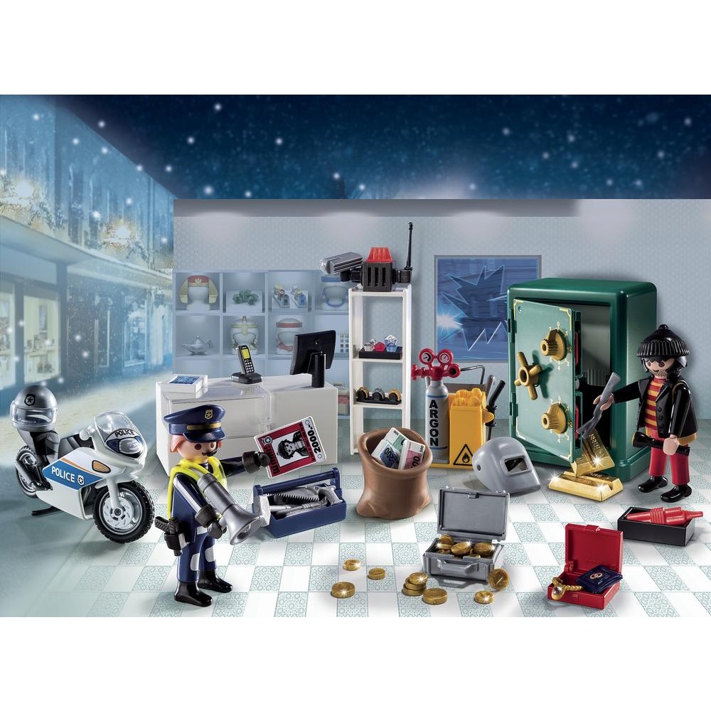 Dessin animé playmobil police en français