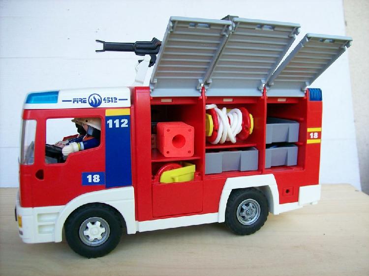 Camion pompier playmobil occasion