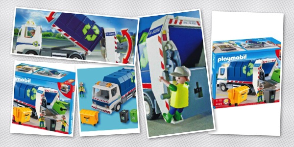 Camion benne poubelle playmobil