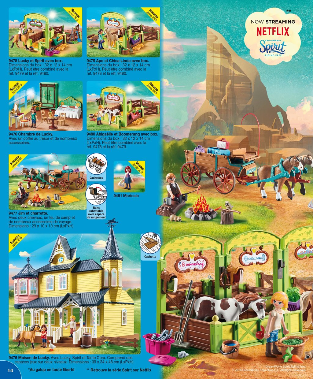 Playmobil spirit haus rückansicht