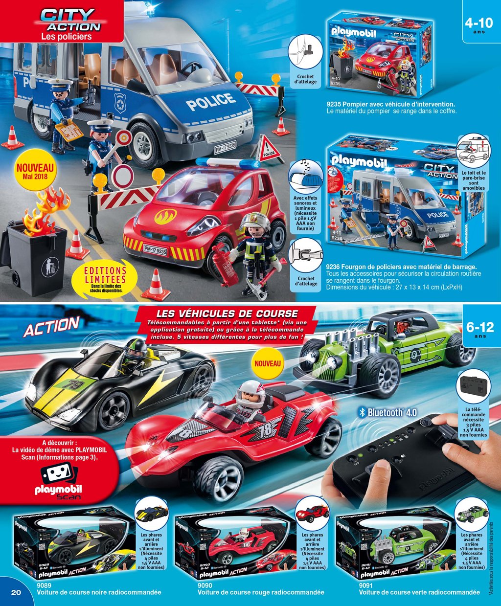 Playmobil pompier 2019