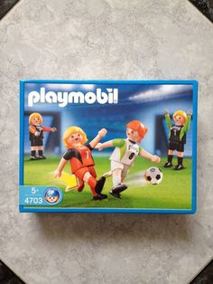 Playmobil 6858 football shooting practice