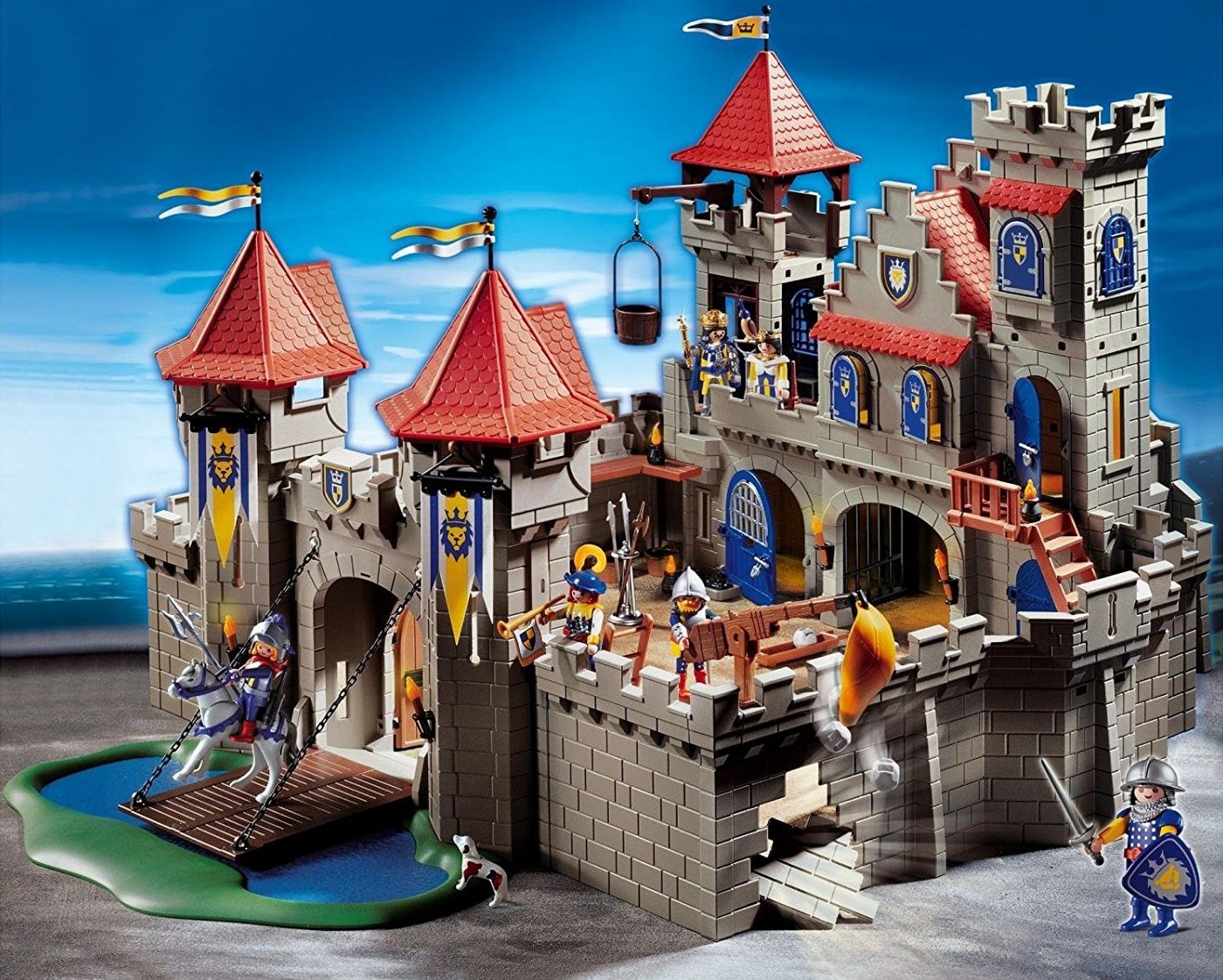 Chateau bouclier playmobil