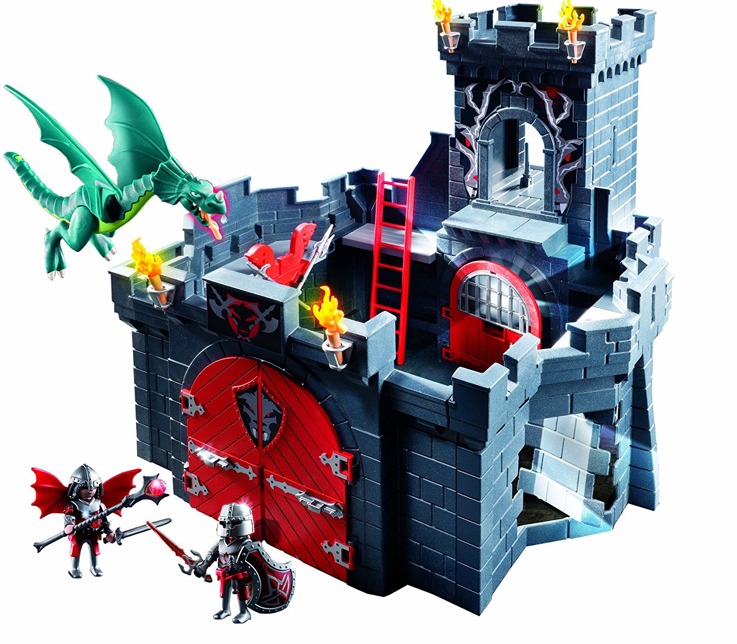 Playmobil chateau fort dragon