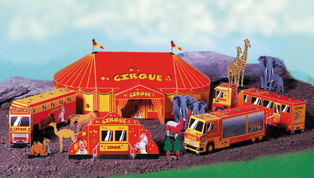 Diorama playmobil cirque