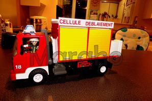 Camion citerne pompier playmobil