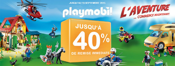 Offre playmobil auchan vignettes