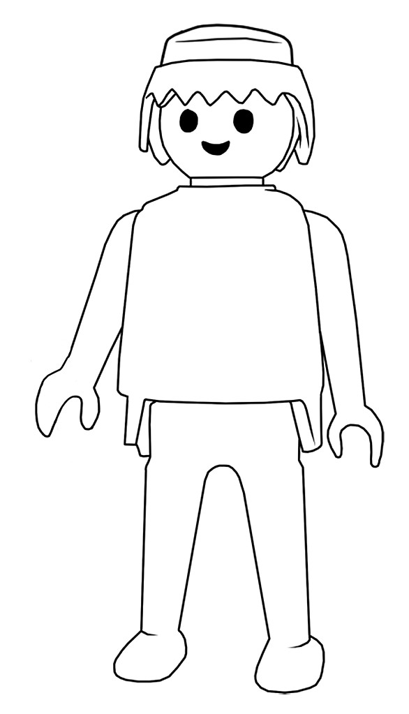 Dessin playmobil facile