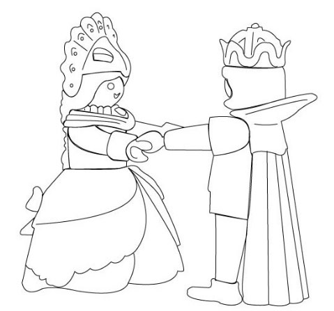 Princesse playmobil dessin