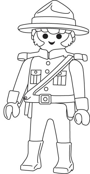 Dessin bonhomme playmobil